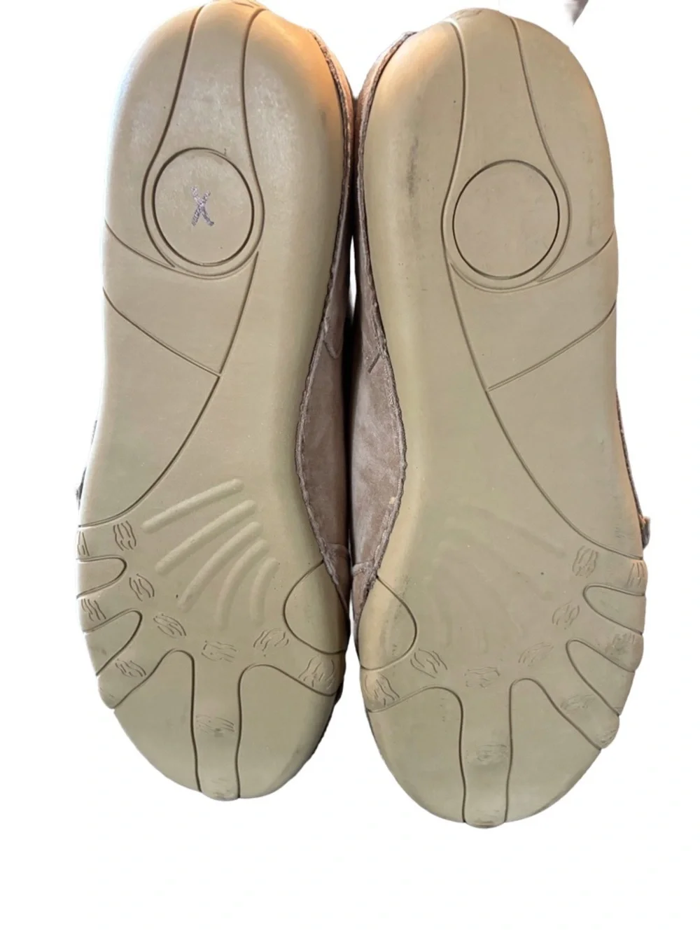 LDECK Beige Suede Leather Driving Shoes EU 47 / Men’s 13 Wide Toe Comfort Casual